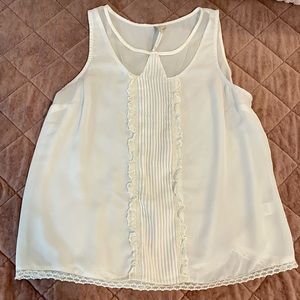 LC Lauren Conrad Sheer Top